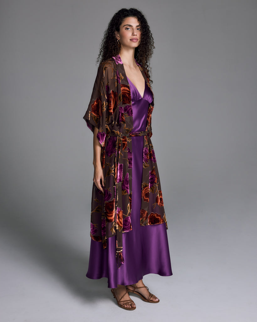 Christine Vancouver Carmen Devore Velvet Jacket