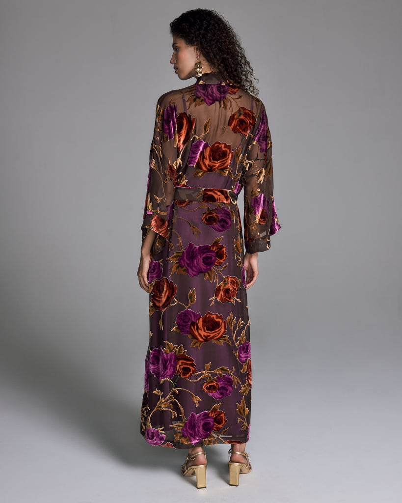 Carmen Devore Velvet Robe