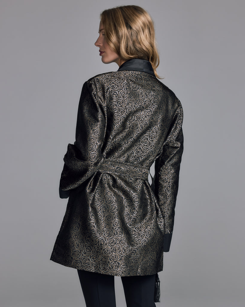 Verona Rose Smoking Jacket