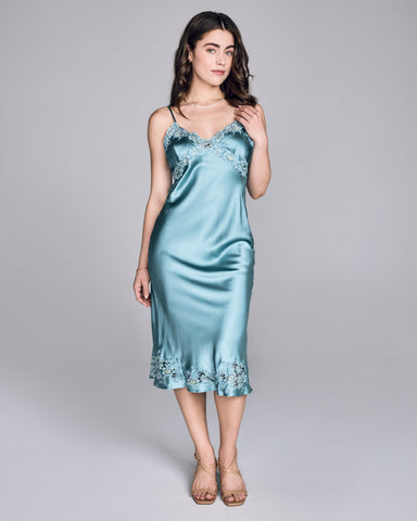Clara Silk Smoking Jacket