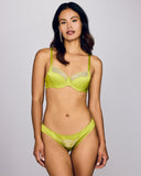 Emma Harris Rochelle Lime Lingerie Set