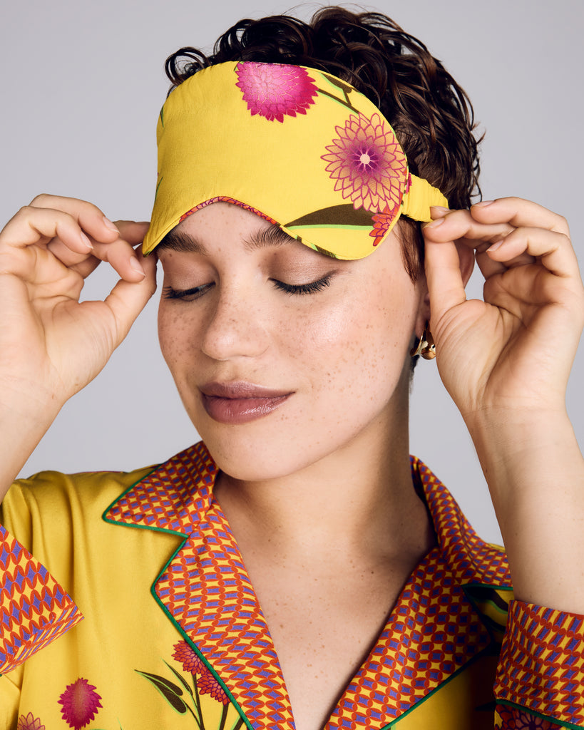 Karma on the Rocks Yuri Yellow Eye Mask