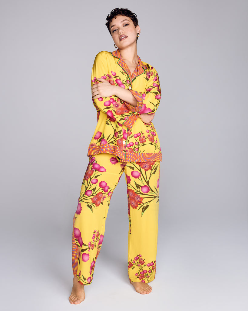 Karma on the Rocks Isa Yuri Yellow Pajama