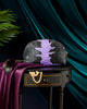 Dubai Makeup Bag Purple and Black