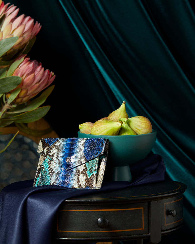 Provence Electric Blue Large Wallet