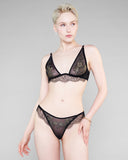 Hervé by Céline Marie Phelea Plunge Lingerie Set