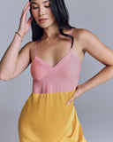 The Holly Pomelo slip from Araks is easy and comfortable, with a draped fit through the body and seaming at the cups