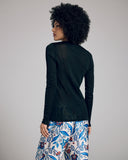 Black Cotton Long Sleeve
