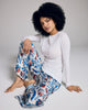 Classic white long-sleeved tee from Aromatique is made from the highest quality Filoscozia cotton