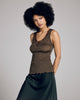 Boglietti Bianca Brown Deep Vee Camisole