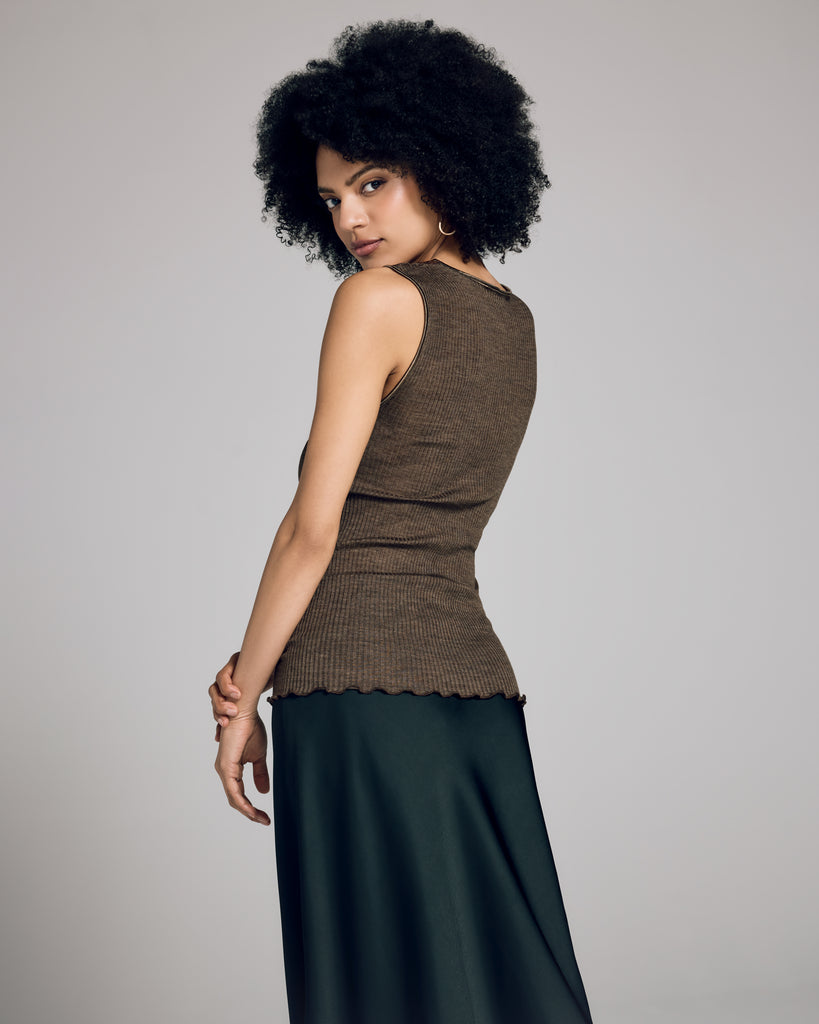 Bianca Brown Camisole
