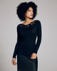 The lightweight rib of Boglietit's Brianna long sleeve will stretch to hug every curve, hitting at the hip on most