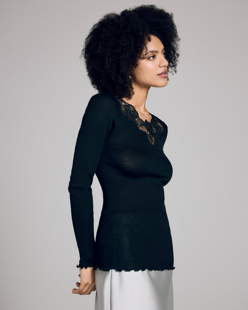 Bridget Black Long Sleeve