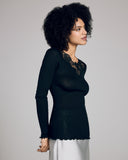 Bridget Black Long Sleeve