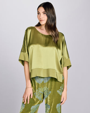 Erte Silk Gown