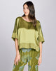Christine Vancouver Fabergé Moss Silk Top