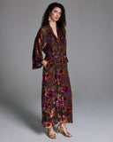 Christine Vancouver's Carmen robe is ankle length with relaxed long sleeves and a flowing easy fit through the body