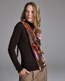 Carmen Devore Velvet Scarf