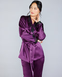 Emma Harris Clara Silk Smoking Jacket