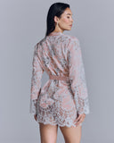 Lily Pink Velvet Robe