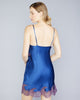 Veronique Cobalt Silk Slip