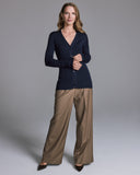 John Smedley Jeune Navy Cardigan