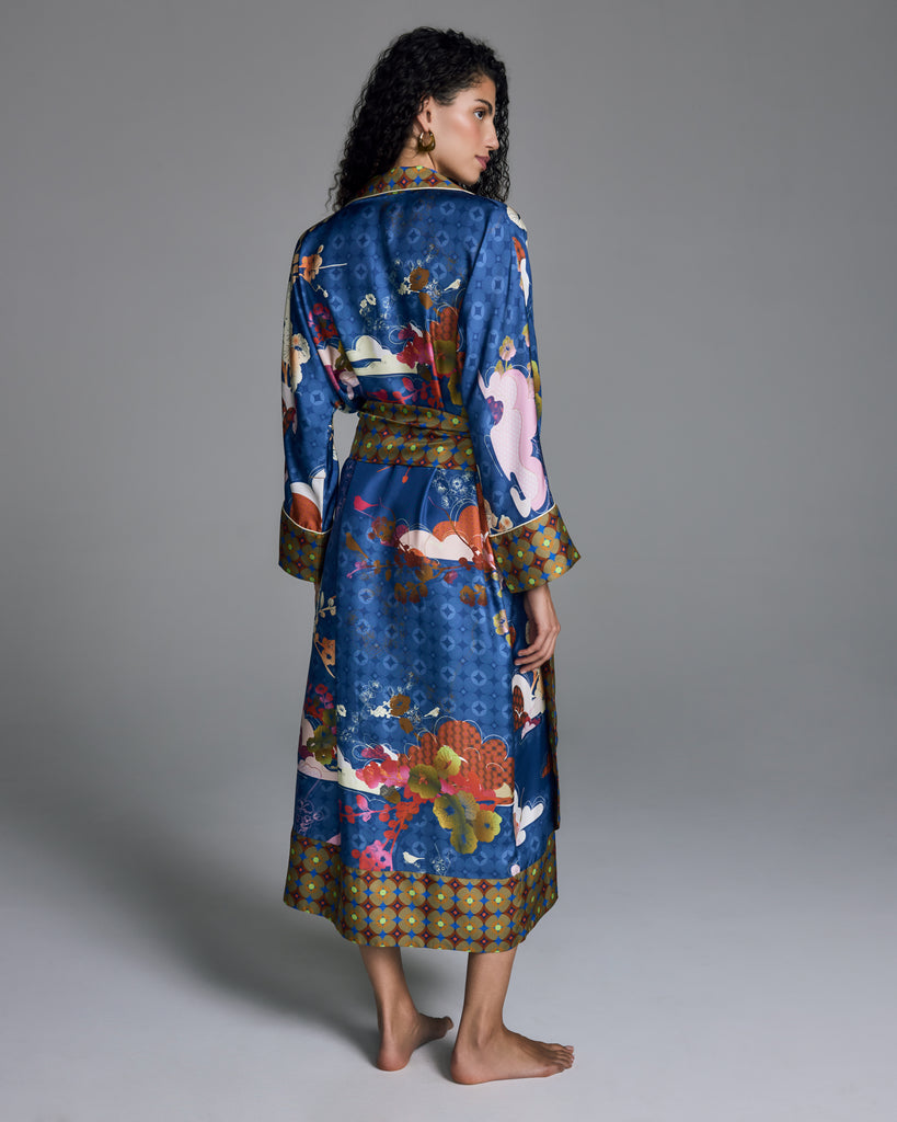 Kami Tori Blue Robe