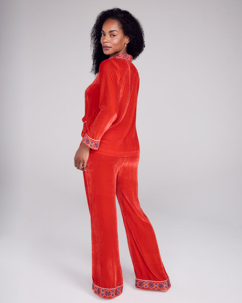 Tokyo Red Velvet Pajama