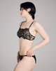Karolina Laskowska's Aurelia Sequin lingerie set has a mono wire banded bra and matching low-rise brief with a ruched seat