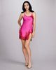 Layalina Arielle Fuchsia & Red Chemise