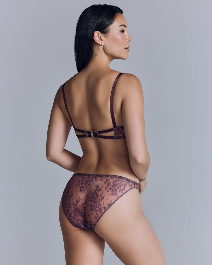 Aurelia Berry Lingerie Set