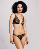 Herve by Celine Marie Tayla Plunge Lingerie Set