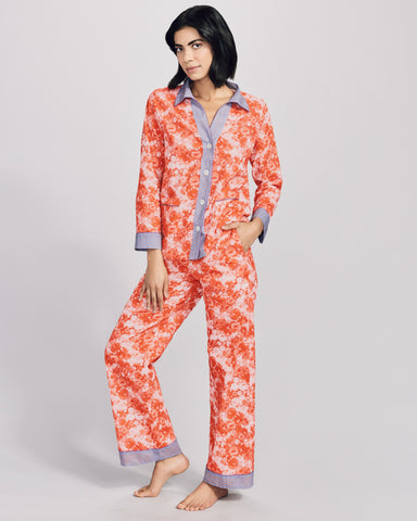 Jardin de Nuit Silk Pajamas