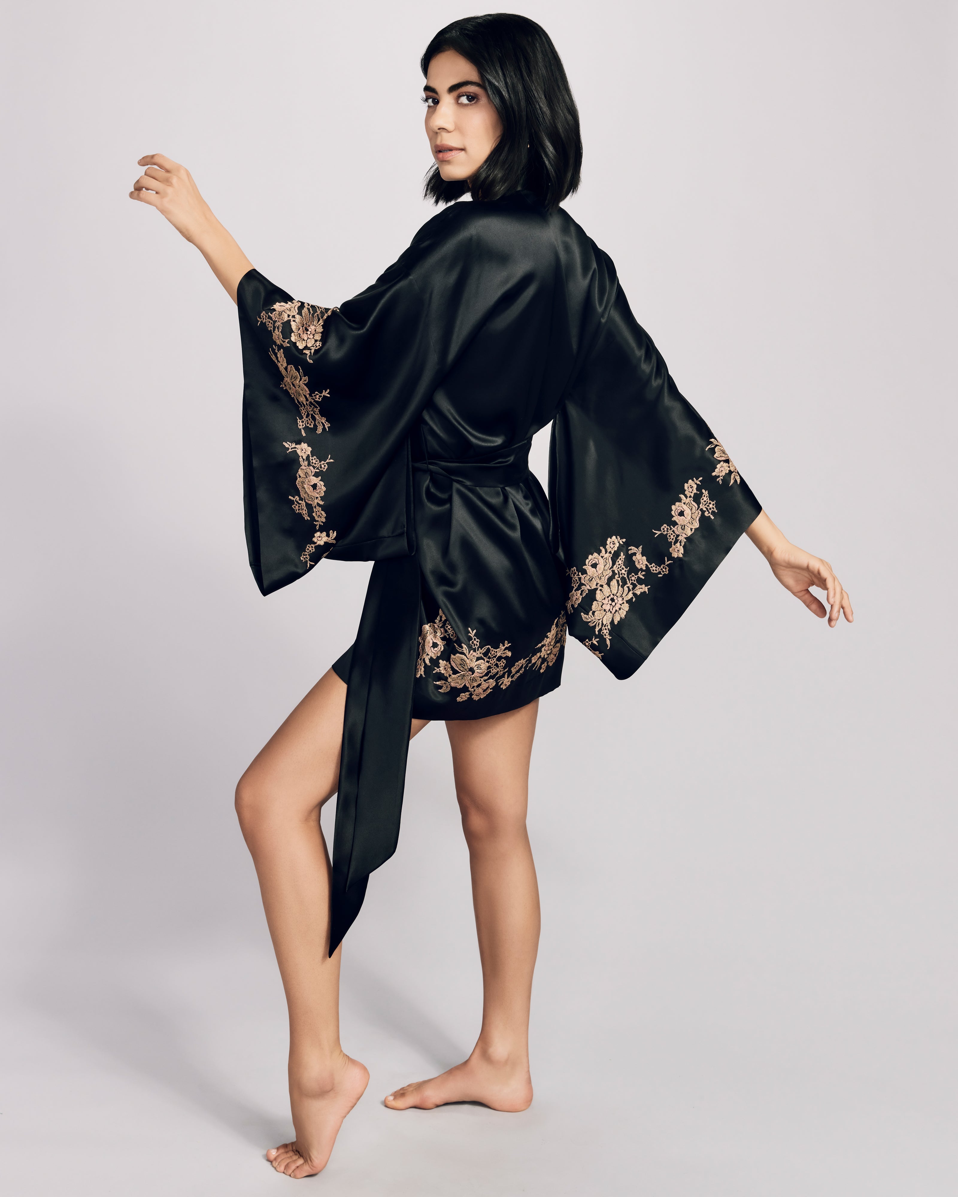 Merle Noir | Aamiya Robe at Jane's Vanity