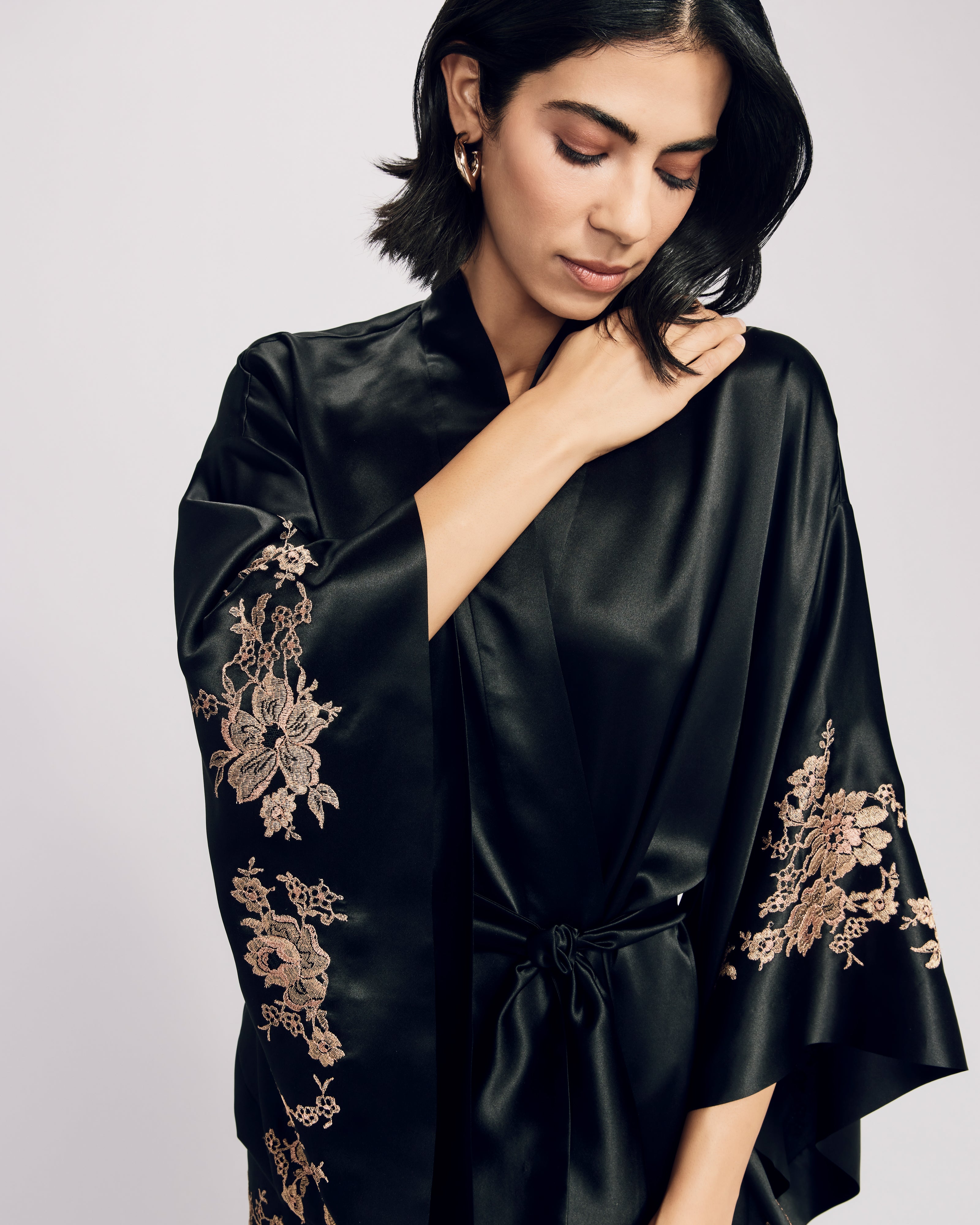 Merle Noir | Aamiya Robe at Jane's Vanity