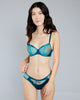 Emma Harris Elsa Teal Lingerie Set
