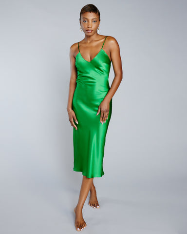 Sophia Jewel Green Camisole Set