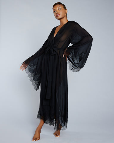 Chelsea Garden Silk Robe