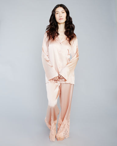 Luna Flannel Dressing Gown