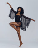 Giselle Sheer Kimono Robe SAMPLE