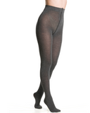Cozy knit Lightning tights from Trasparenze feature shimmering flecks of silver lurex for a festive flair