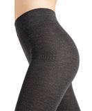 Falke SoftMerino tights in anthracite melange