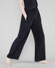 Christine Vancouver's Luxe Silk Crepe Trouser has an elasticized waistband and pockets