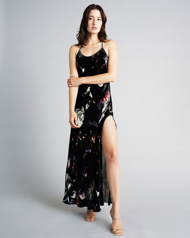 Meghan Luxe Silk Crepe Gown