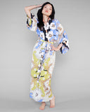 Christine Vancouver St Tropez Silk Kimono Robe