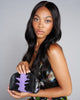 Dubai Makeup Bag Purple and Black