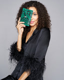 Provence Green Diamond Large Wallet