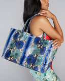 Sydney Electric Blue Weekender Tote