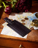 Elisabeth Weinstock St Tropez Black Matte Luggage Tag