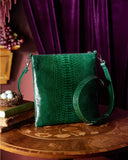 Elisabeth Weinstock Tokyo Emerald Glazed Cross Body